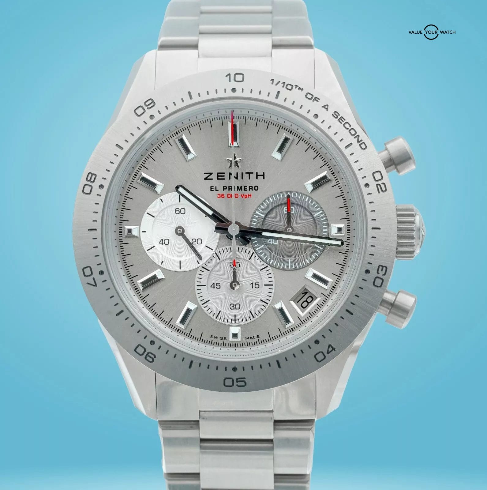 2024 Zenith Chronomaster Sport 41mm Titanium 95.3100.3600/39.M3100 BOXES/PAPERS! - Image 11