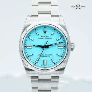 Rolex Oyster Perpetual 36mm Turquoise Blue Dial 126000