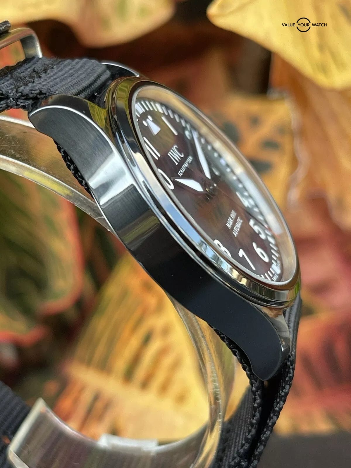 IWC Mark XVIII Laureus Sport Ltd. Ed. Blue Dial Black Ceramic Watch Box & Papers - Image 14