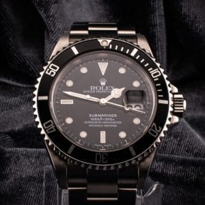 2002 Rolex Submariner Date Men’s Watch, Ref. 16610 with Box