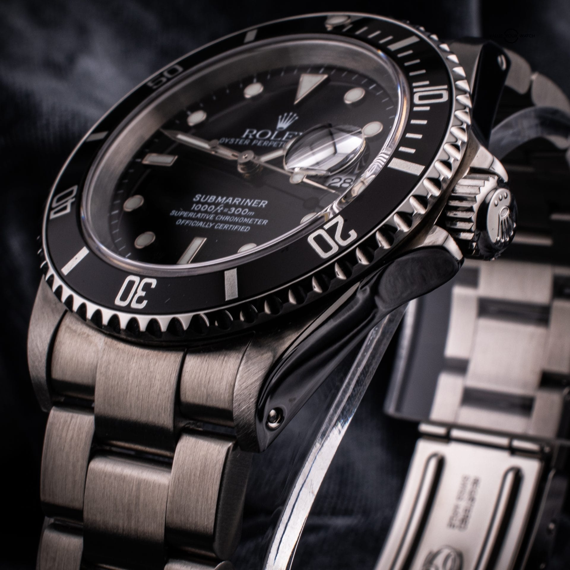 2002 Rolex Submariner Date Men’s Watch, Ref. 16610 with Box - Image 5