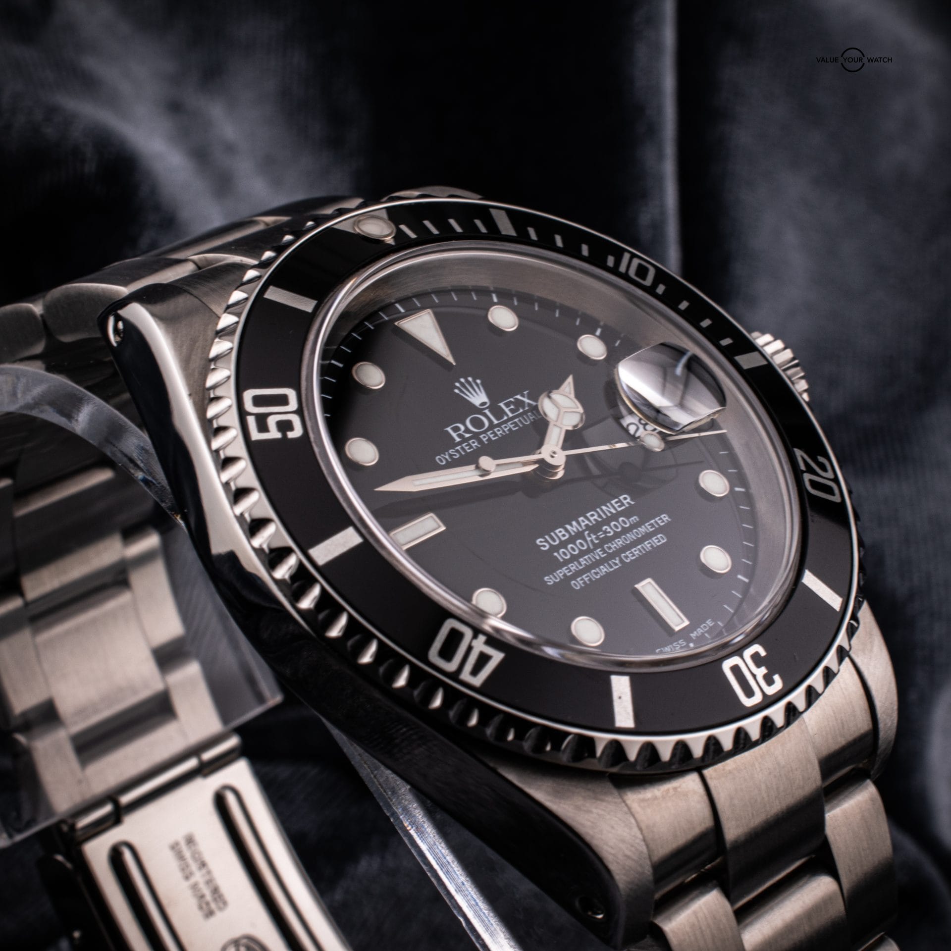 2002 Rolex Submariner Date Men’s Watch, Ref. 16610 with Box - Image 6