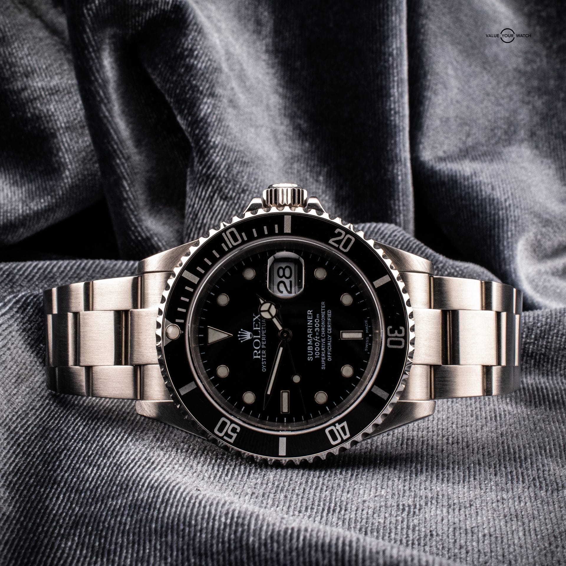 2002 Rolex Submariner Date Men’s Watch, Ref. 16610 with Box - Image 10