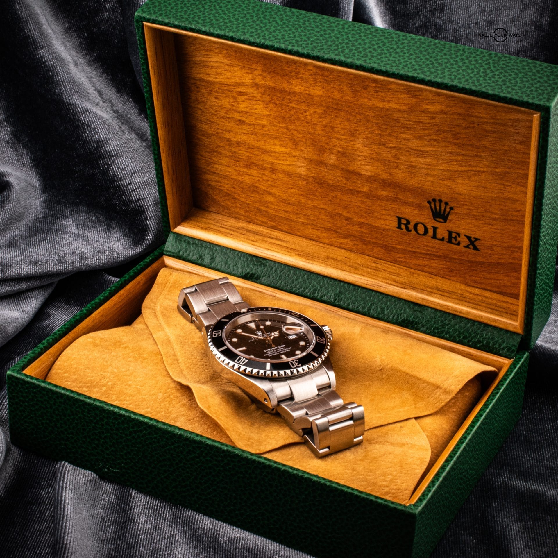 2002 Rolex Submariner Date Men’s Watch, Ref. 16610 with Box - Image 2