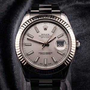Rolex Datejust II Men’s Watch, Ref. 116334 with Box and 2022 Tourneau Card