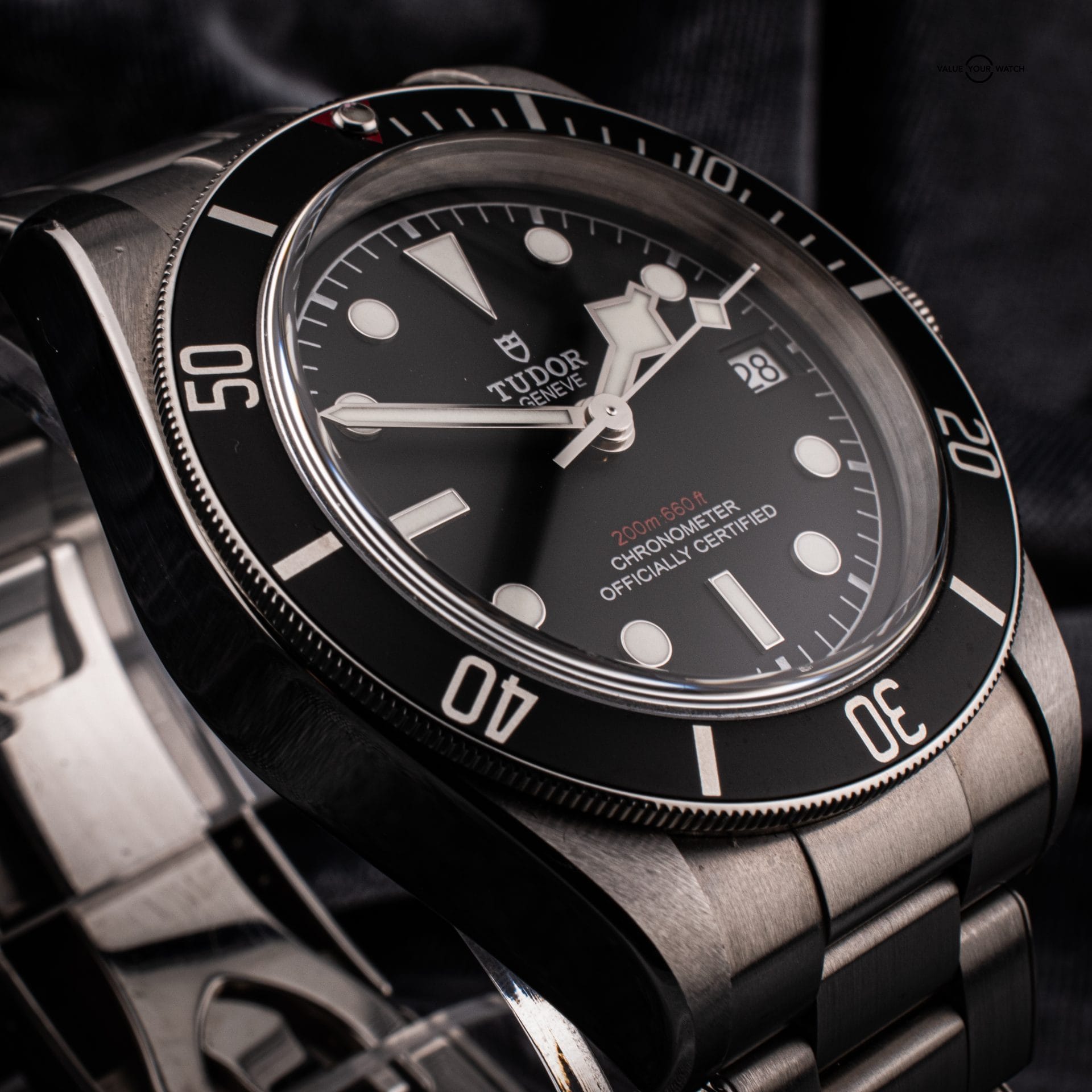 Tudor Heritage Black Bay with Extra Bezel, Ref. 79730 with B&P - Image 7
