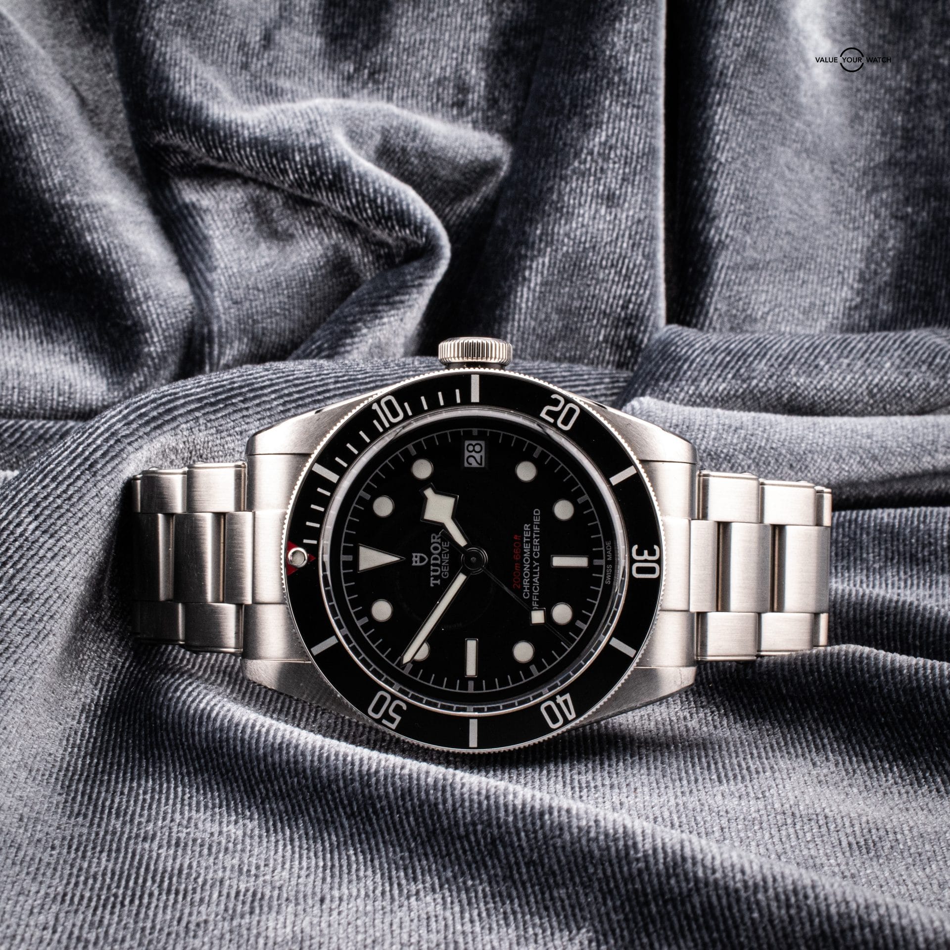 Tudor Heritage Black Bay with Extra Bezel, Ref. 79730 with B&P - Image 12