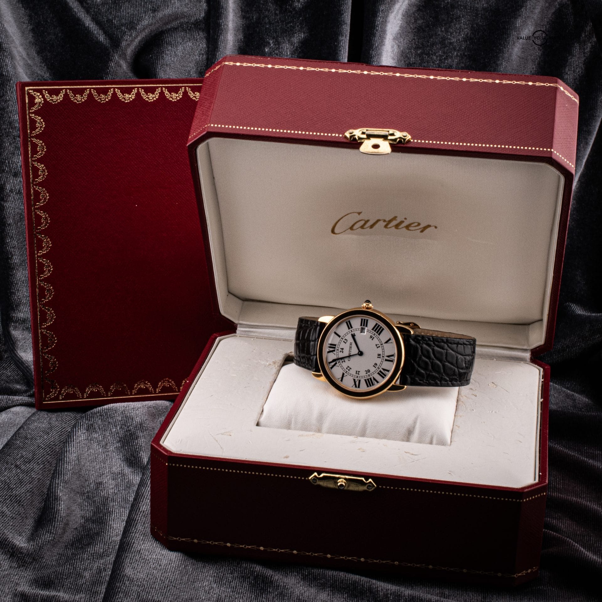 Cartier Ronde Solo, Ref. 2988 W6700455 with B&P - Image 2