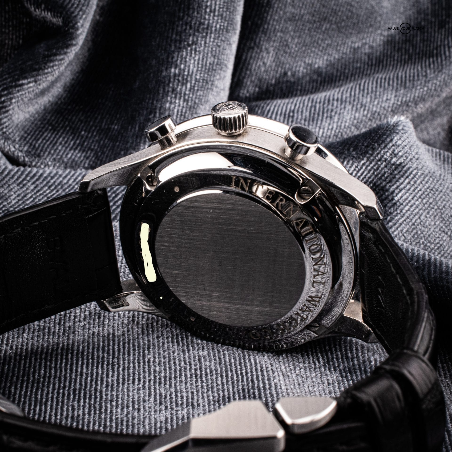 IWC Portugieser Chronograph with Black Dial, Ref. IW371447 with Open Card - Image 14