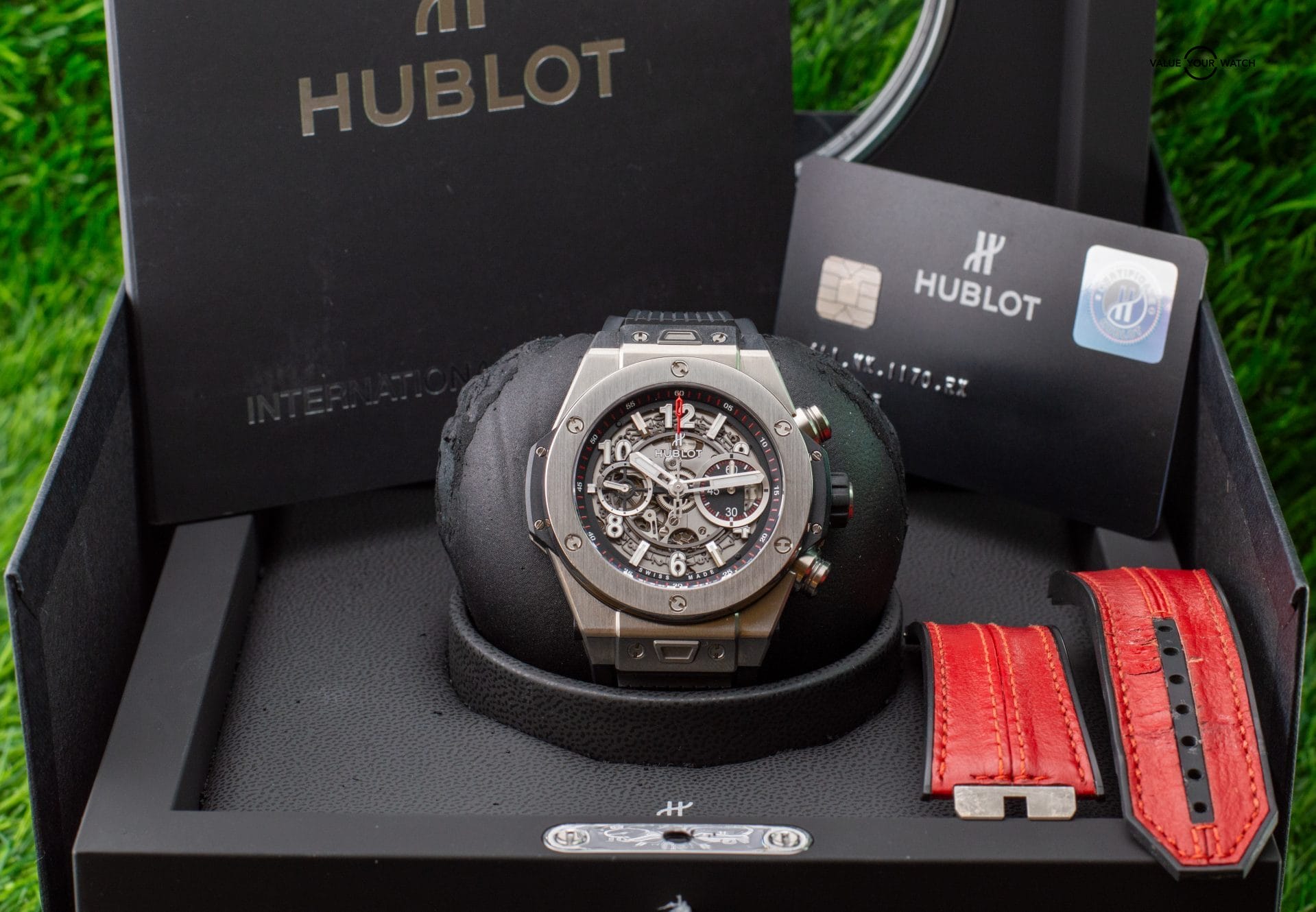 Hublot Big Bang Unico 45mm Titanium 411.NX.1170.RX Box+Papers - Image 14