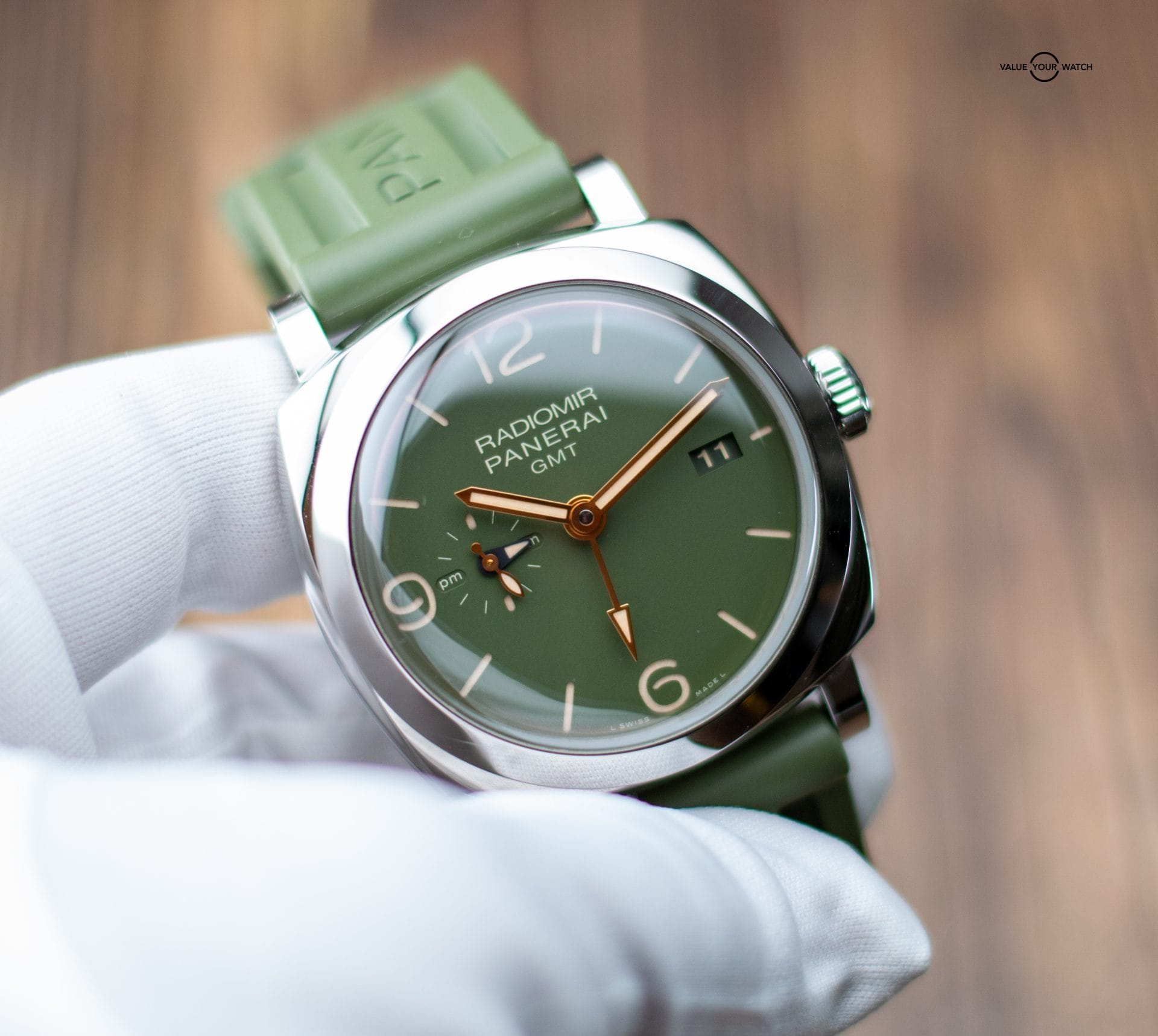 2019 Panerai Radiomir 1940 GMT 45mm PAM00998 Box+Papers - Image 3