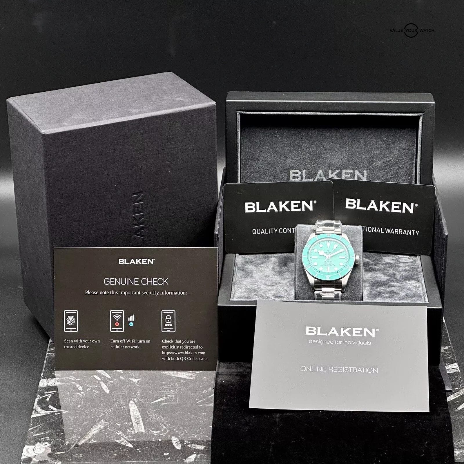 Blaken Tudor Black Bay Fifty-Eight 58 Tiffany Blue 39 New Complete Set Warranty - Image 19