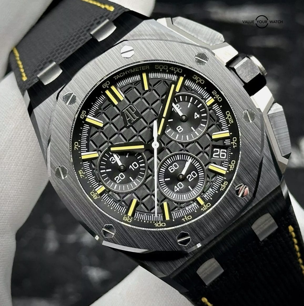Audemars Piguet Royal Oak Offshore Chronograph End of Days 1/500 26420CE Mint 43 - Image 2
