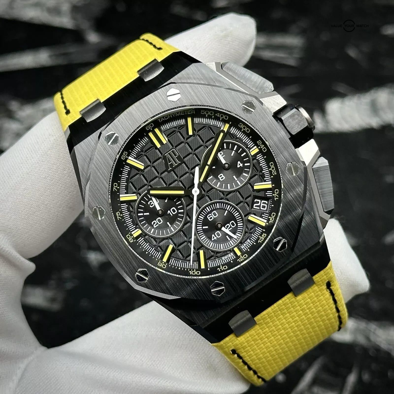 Audemars Piguet Royal Oak Offshore Chronograph End of Days 1/500 26420CE Mint 43 - Image 9