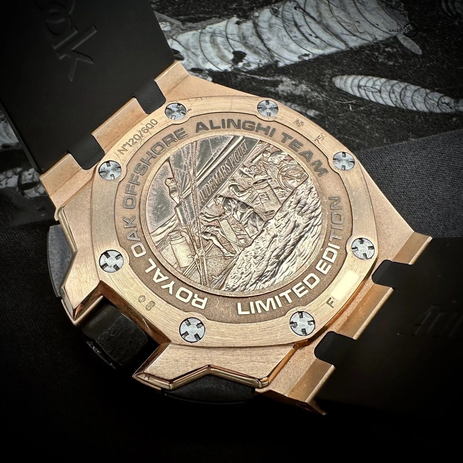 Audemars Piguet Royal Oak Offshore Team Alinghi 26062OR.OO.A002CA.01 Rose Gold - Image 3