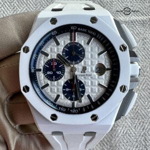 Audemars Piguet White Ceramic Royal Oak Offshore 44mm 26402cb