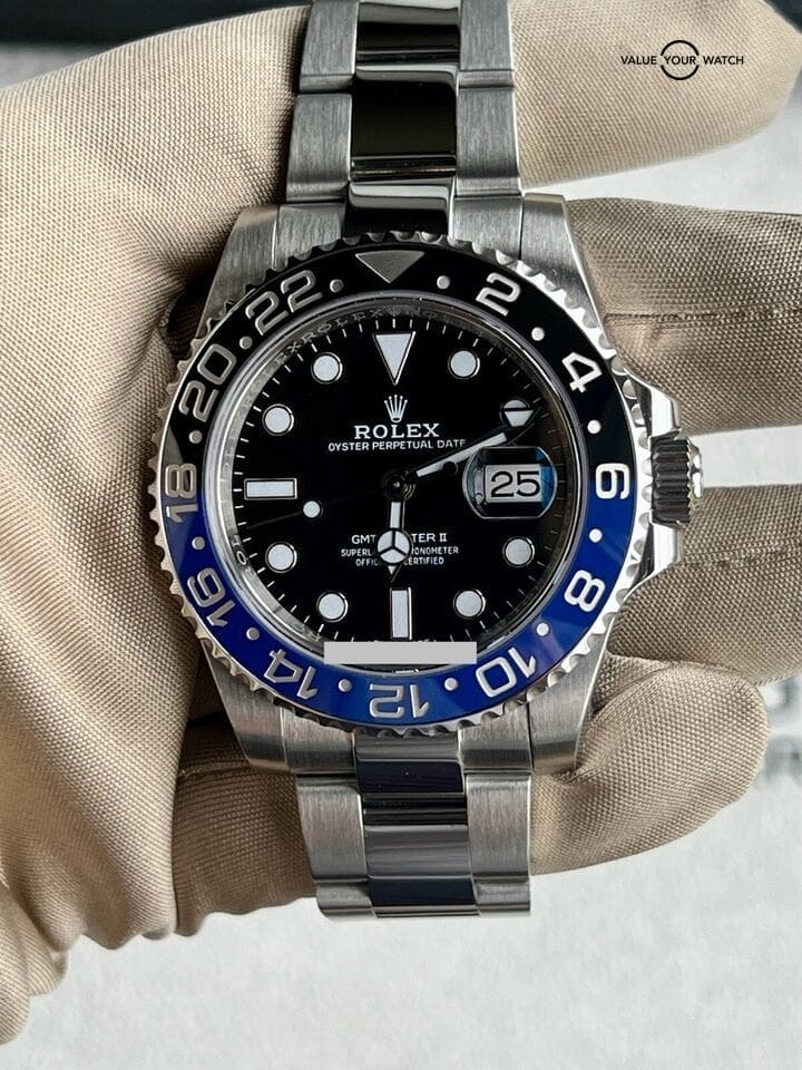 Rolex GMT Master II 116710BLNR Batman Complete Set 2018