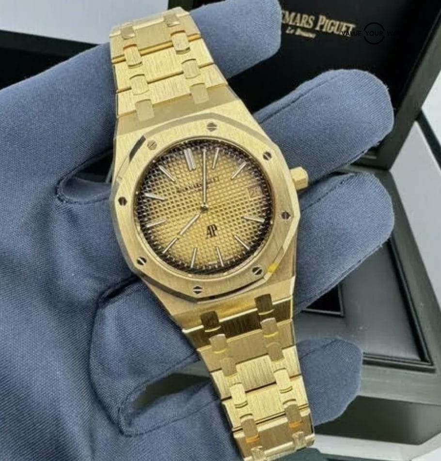 2023 MINT B+P Smoke Fume Dial Audemars Piguet Royal Oak Extra Thin Jumbo 39mm - Image 7