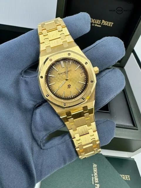 2023 MINT B+P Smoke Fume Dial Audemars Piguet Royal Oak Extra Thin Jumbo 39mm