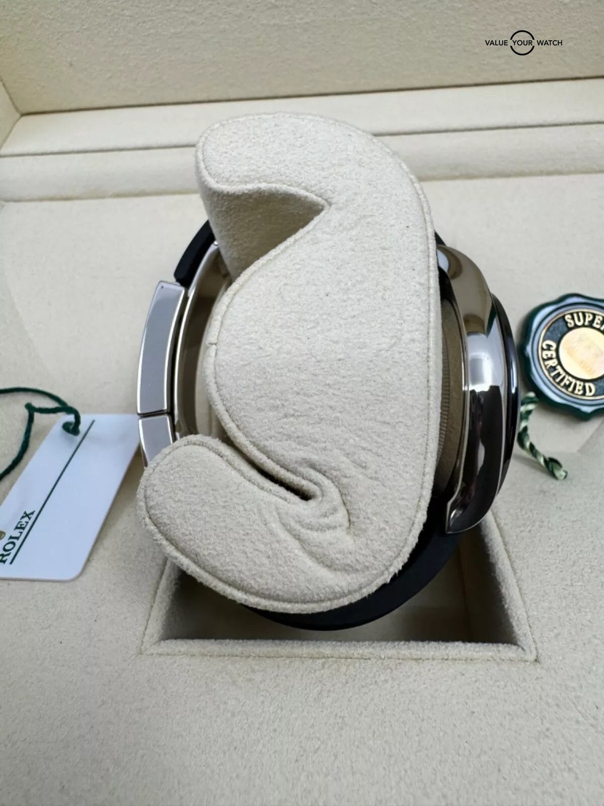 2019 MINT Box Papers Ghost Dial Ceramic Bezel Rolex Daytona 40MM White Gold Grey - Image 5