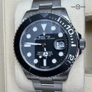 2024 STICKERS Fresh Rolex Yacht Master 226627 42mm Titanium Grey Dial Box Papers