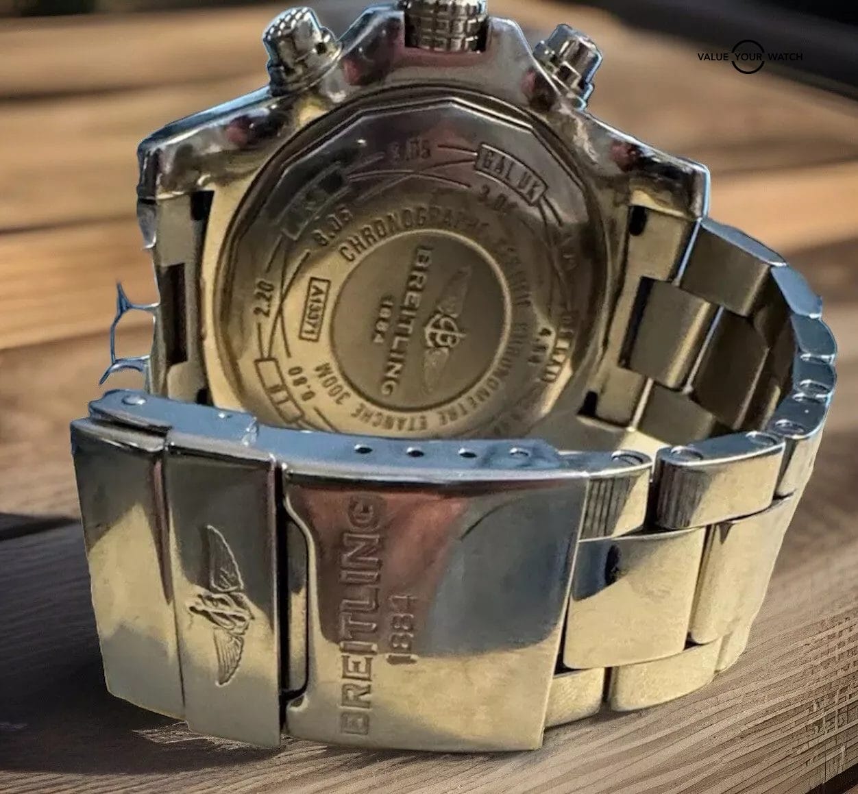 BREITLING SUPER AVENGER II A13371 48MM (Black Dial) - Image 11