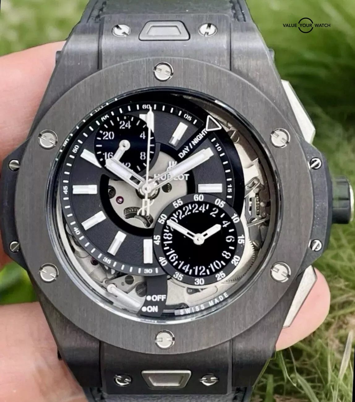 HUBLOT Big Bang Alarm Repeater GMT 403.QU.0120VR.YOS Hand Winding Men's_756036