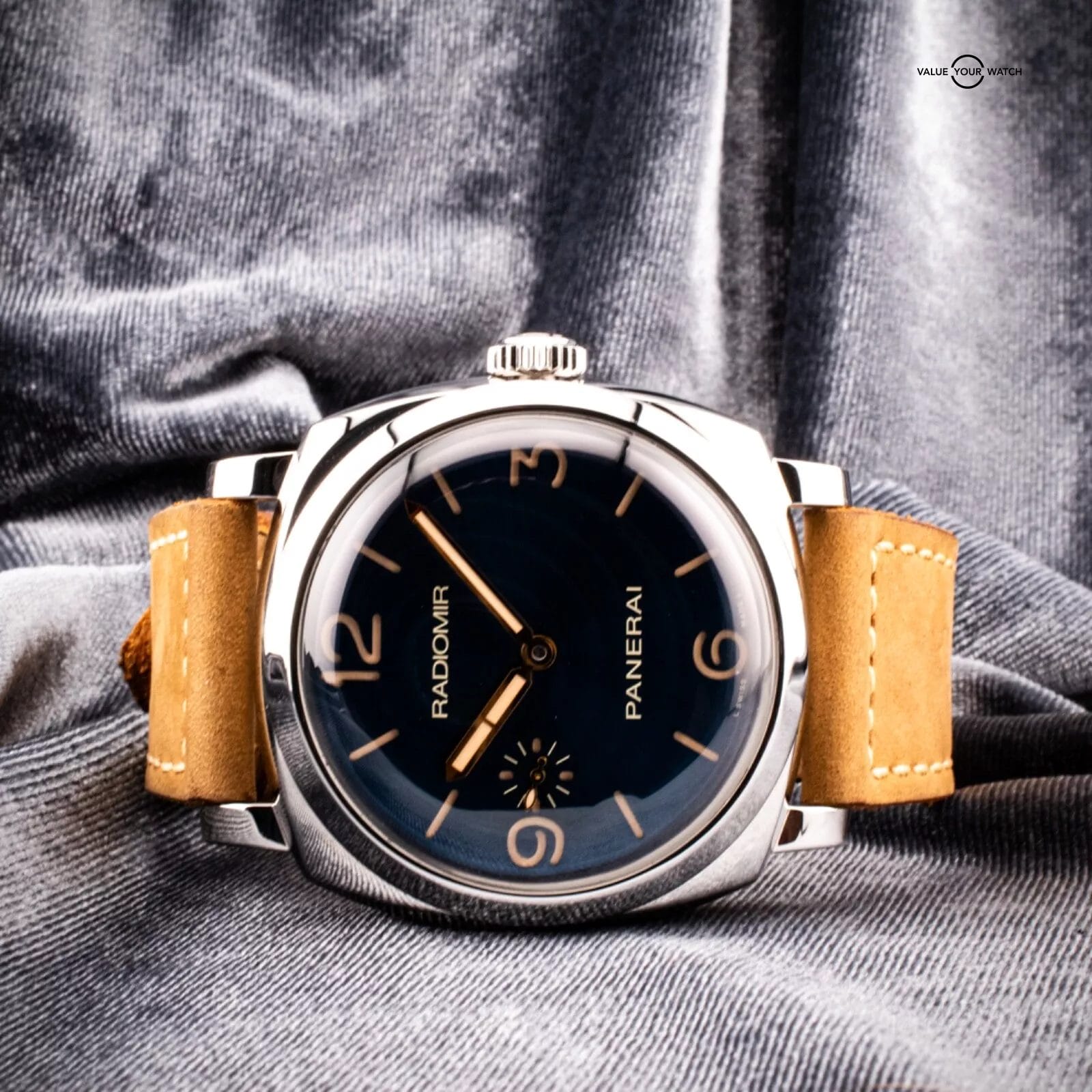 Panerai Radiomir Blue Dial 3 Day 1940 Acciaio 47mm, PAM00690 with full set, 690 - Image 11