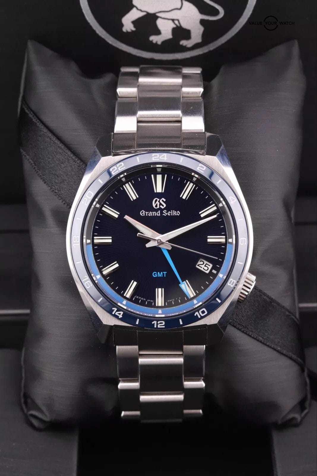 Seiko Grand Seiko Sport GMT Blue | SBGN021g | 2022 Complete Set