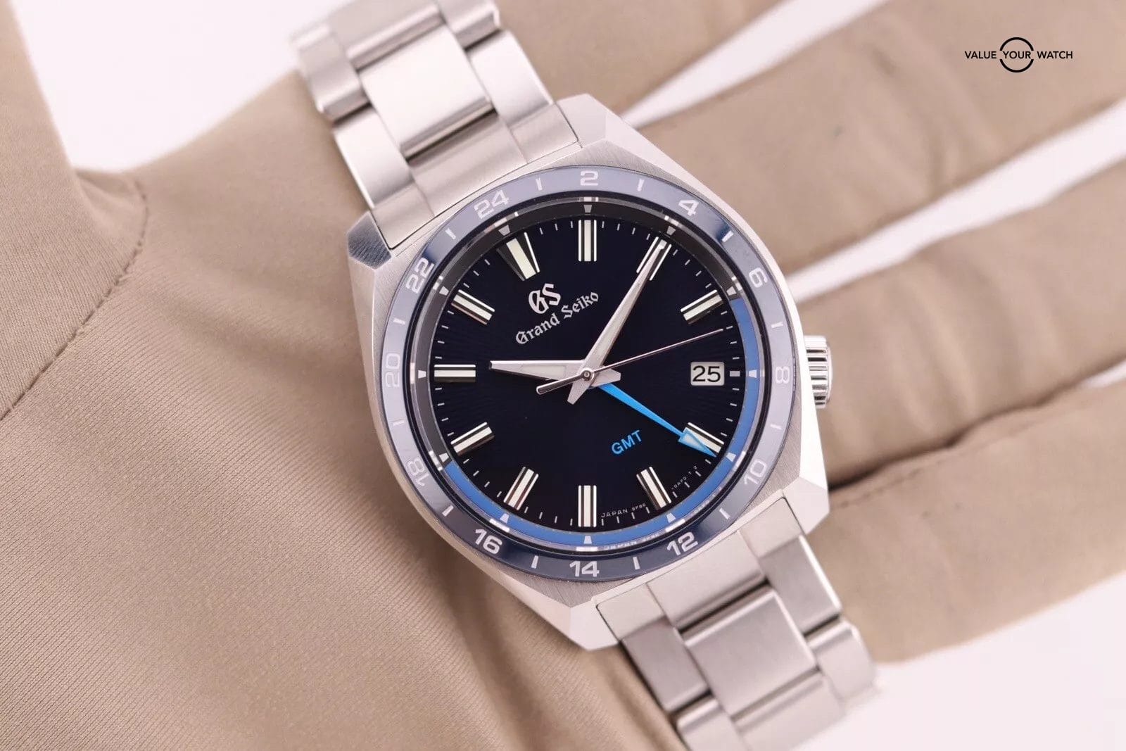 Seiko Grand Seiko Sport GMT Blue | SBGN021g | 2022 Complete Set - Image 8