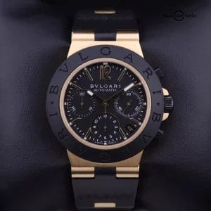 Bulgari Scuba Diagono Chronograph 38mm | AC38G | 18kt 750 Yellow Gold Bvlgari
