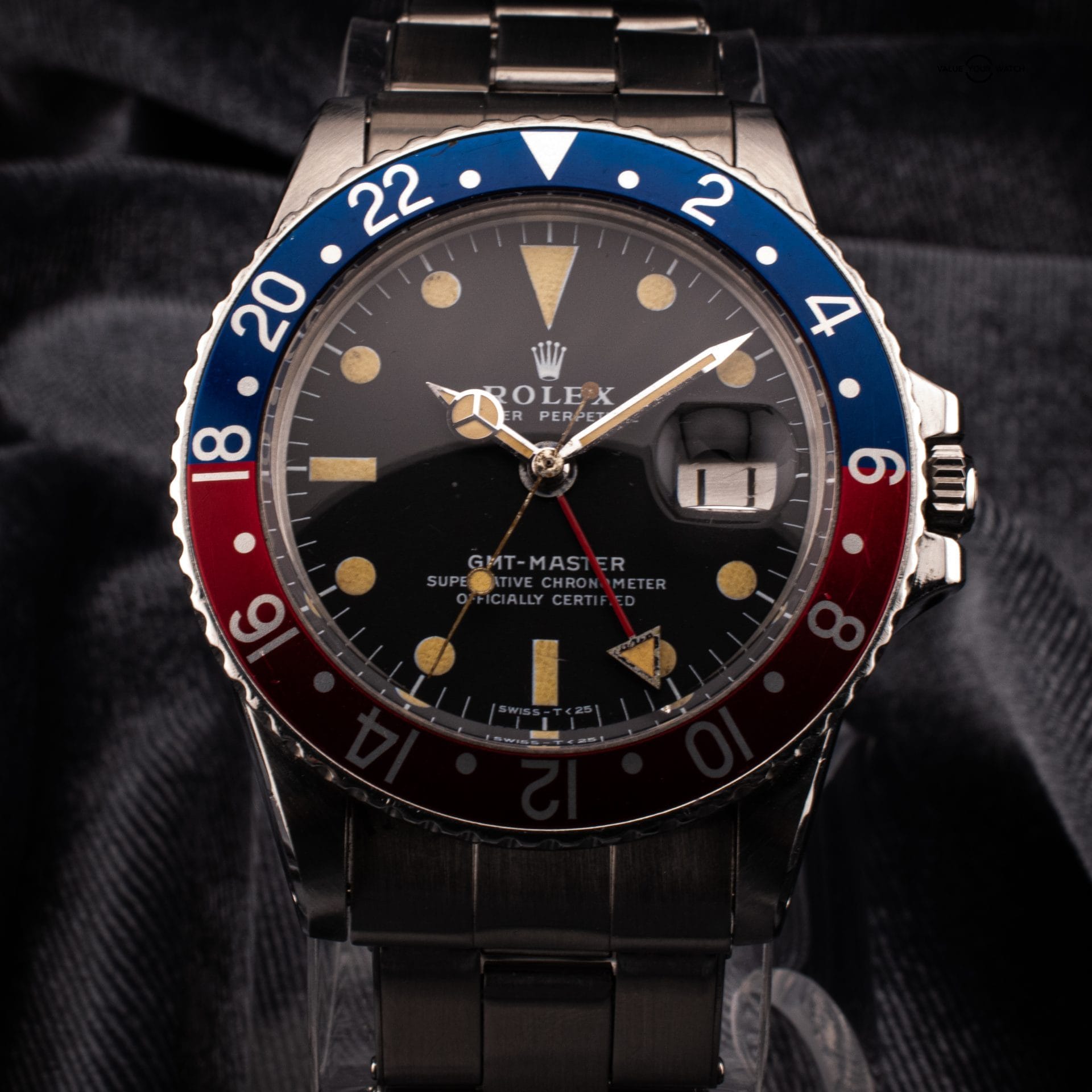 Gmt 1675 Rolex Red Hand 1971 Rolex GMT Master 1675 MK2 Dial Red