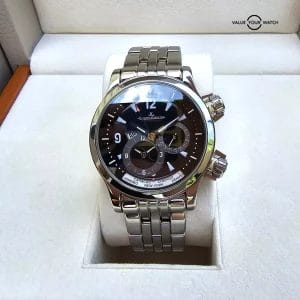 Jaeger LeCoultre Master Compressor Geographic GMT 146.8.83 HTF Bracelet Full Set