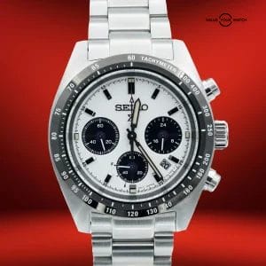 Seiko Prospex Speedtimer Chronograph SSC813 White Dial Stainless Steel