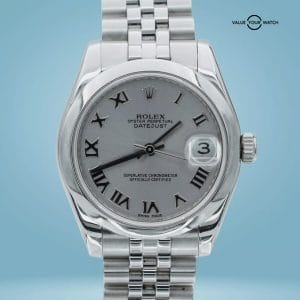 ROLEX Datejust 31mm Midsize 178240 Silver Dial Stainless Steel BOXES/PAPERS!