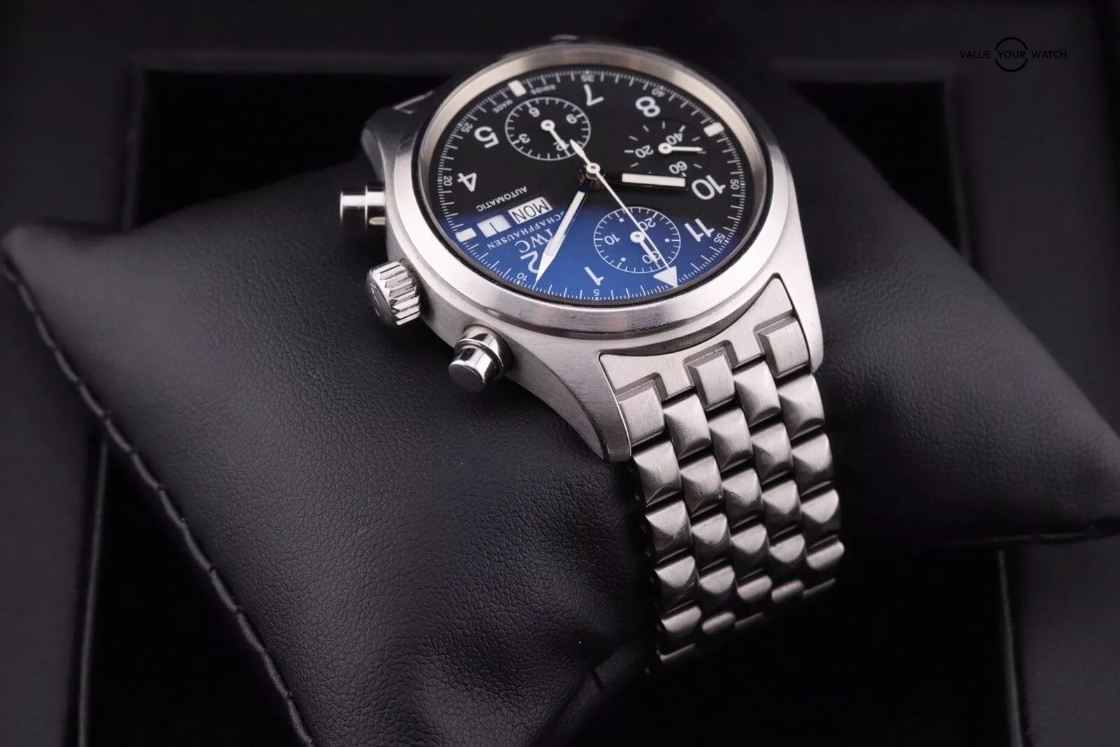 IWC Pilot Chrono IW370607 Steel 39mm Automatic Watch Box & Papers - Image 7