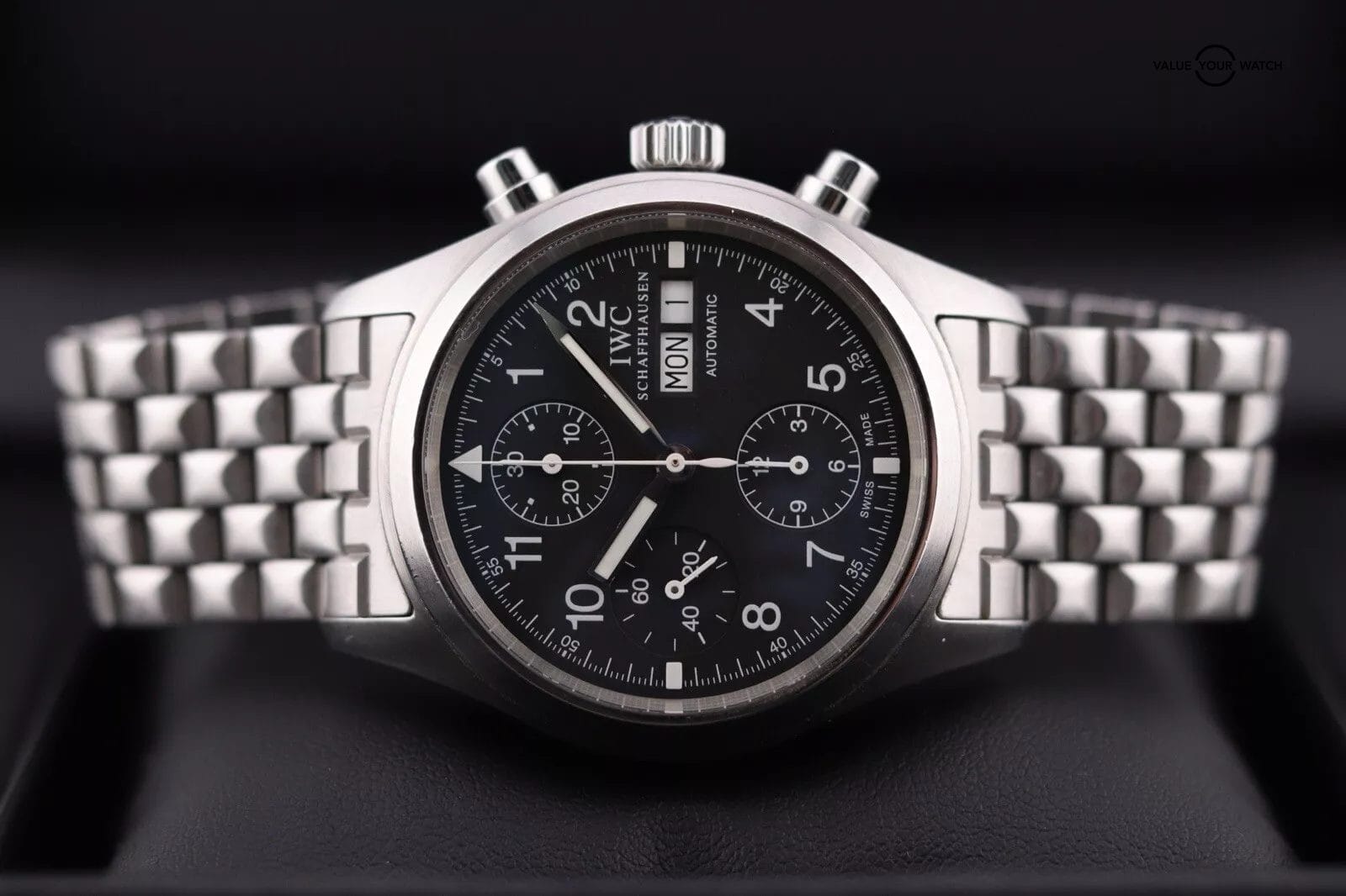 IWC Pilot Chrono IW370607 Steel 39mm Automatic Watch Box & Papers - Image 12