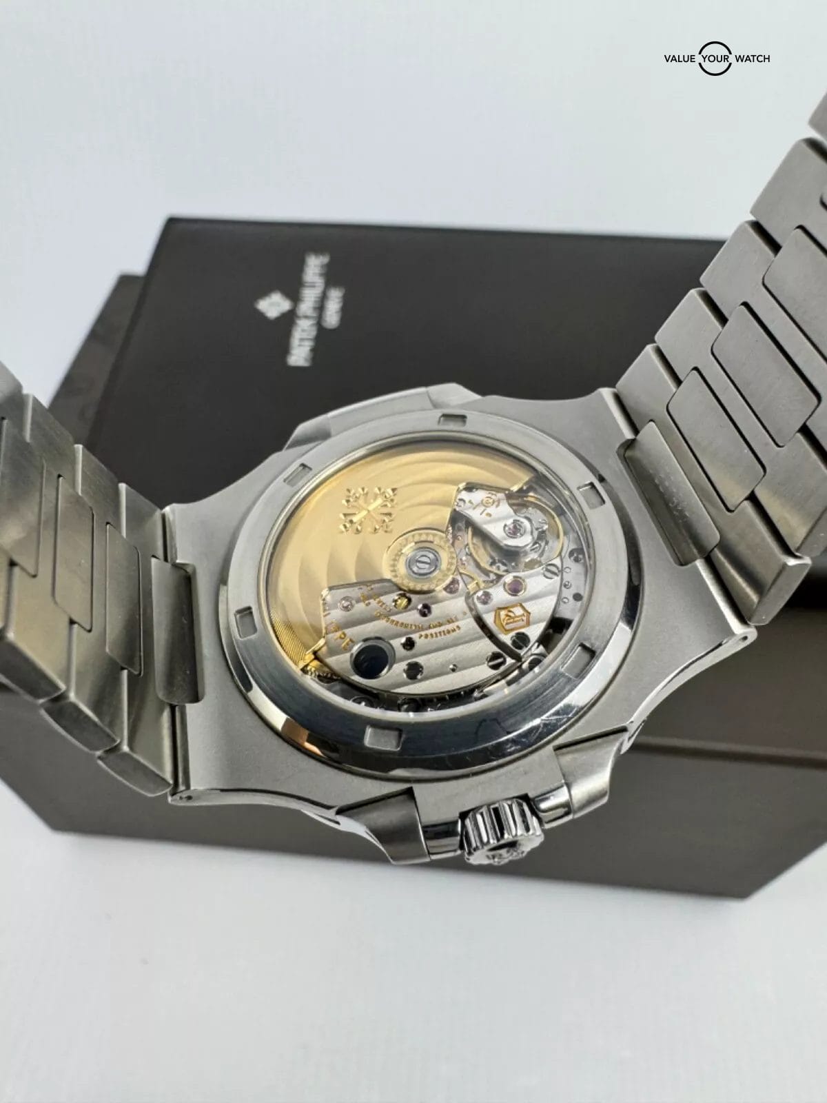 2023 PP Service 2015 Patek Philippe White Piano Dial Nautilus Steel Box Papers - Image 7