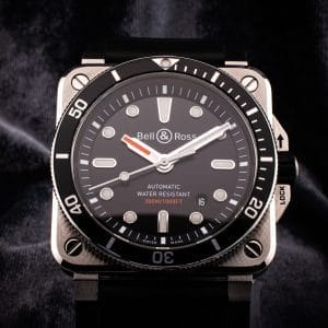Bell & Ross BR03-92 Diver 42mm Automatic Watch with Box & Papers