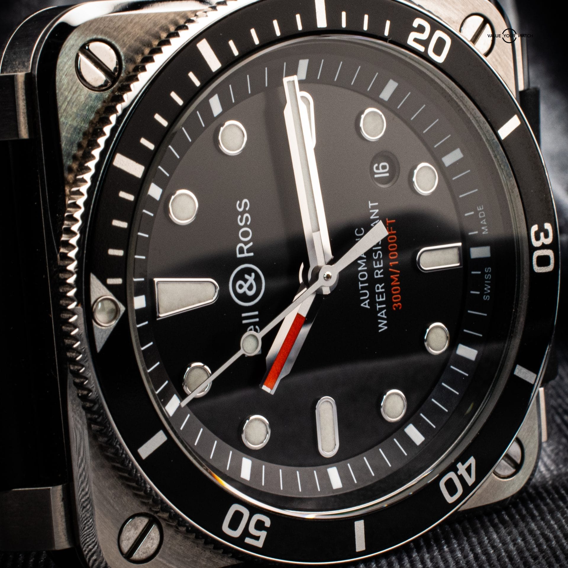 Bell & Ross BR03-92 Diver 42mm Automatic Watch with Box & Papers - Image 9