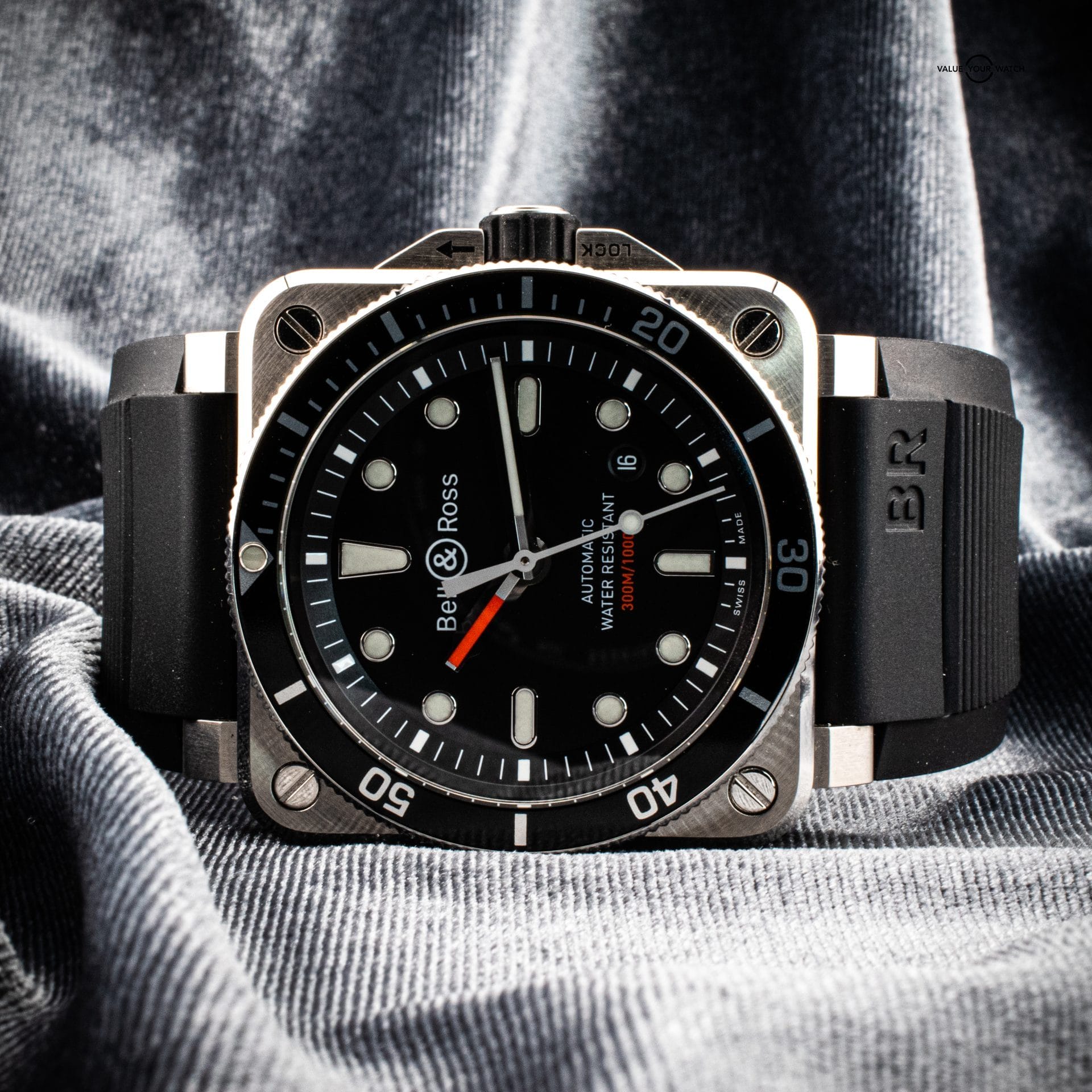 Bell & Ross BR03-92 Diver 42mm Automatic Watch with Box & Papers - Image 13