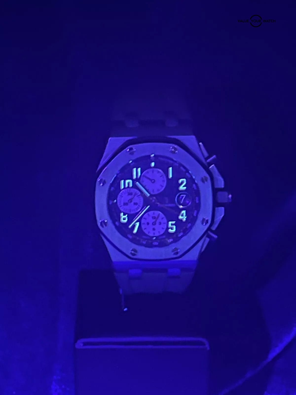 Audemars Piguet Royal Oak Offshore Blue Dial 42mm 26470ST.OO.A027CA.01 Full Set! - Image 4