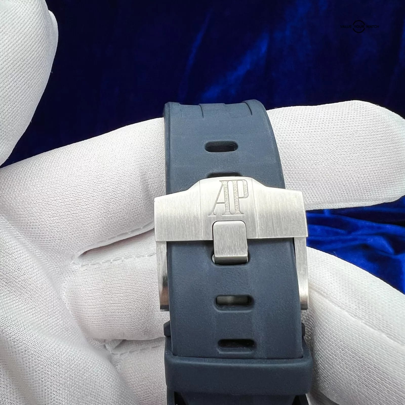 Audemars Piguet Royal Oak Offshore Blue Dial 42mm 26470ST.OO.A027CA.01 Full Set! - Image 11