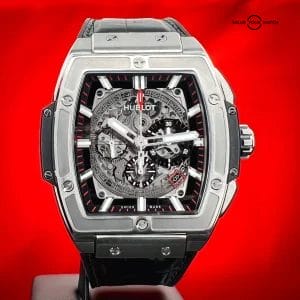 Hublot Spirit Of Big Bang Skeleton Dial Titanium 601.NX.0173.LR $24K MSRP