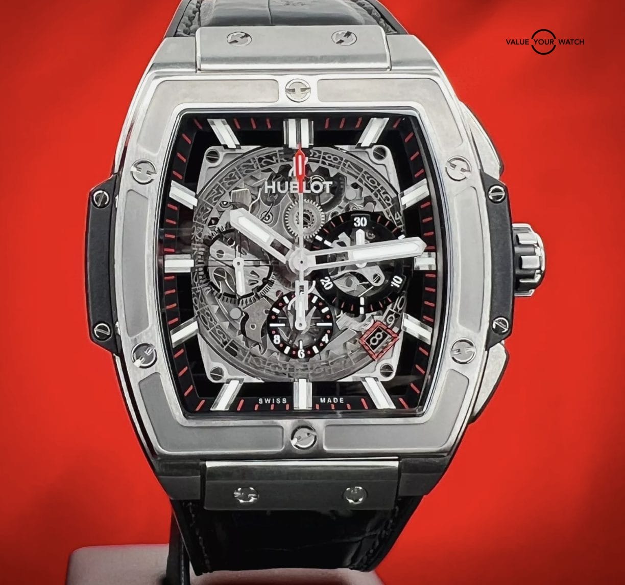 Hublot Spirit Of Big Bang Skeleton Dial Titanium 601.NX.0173.LR $24K MSRP - Image 2