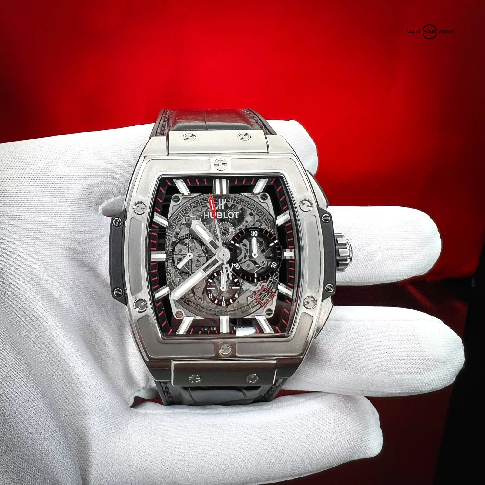 Hublot Spirit Of Big Bang Skeleton Dial Titanium 601.NX.0173.LR $24K MSRP - Image 4