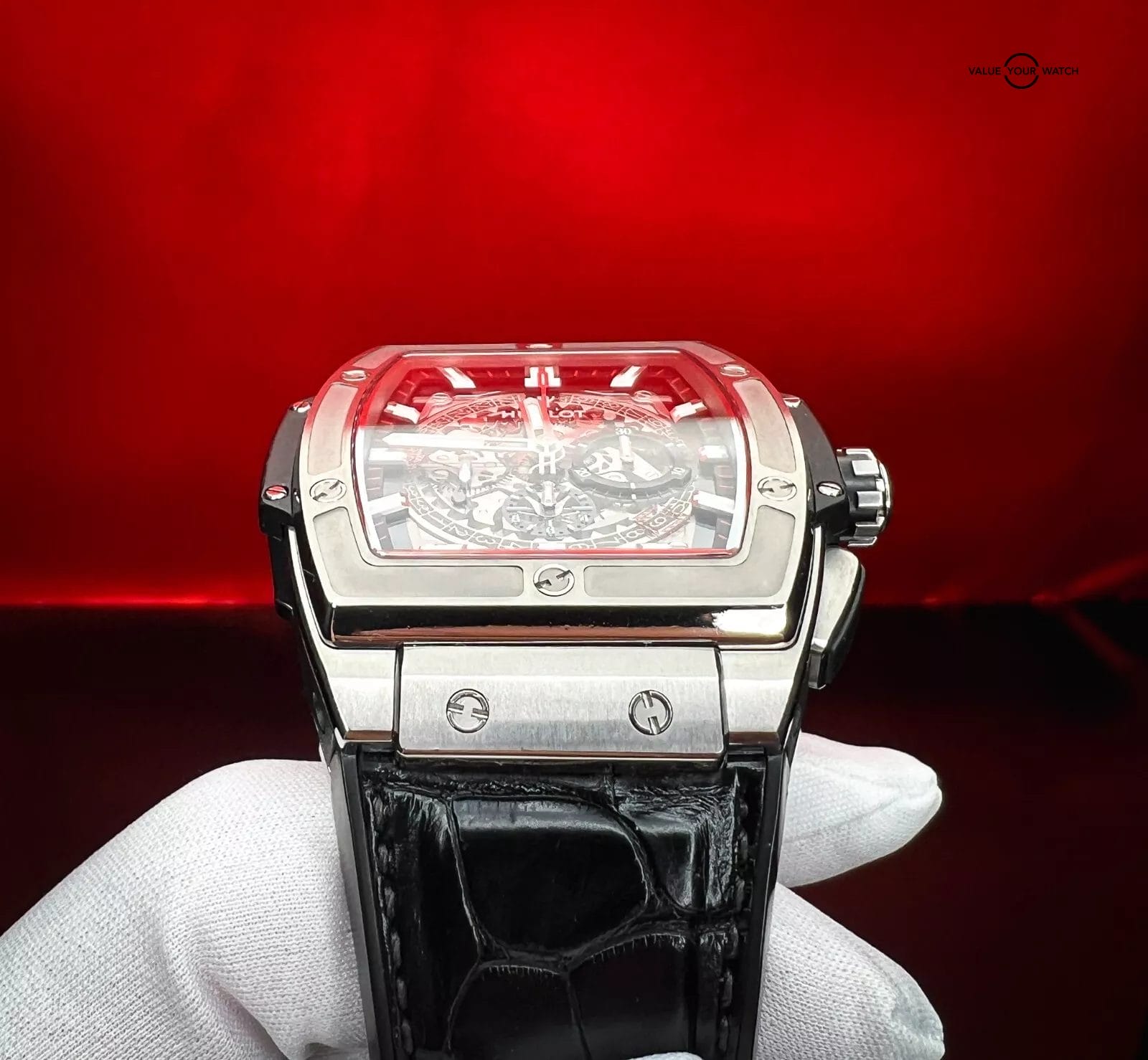 Hublot Spirit Of Big Bang Skeleton Dial Titanium 601.NX.0173.LR $24K MSRP - Image 9