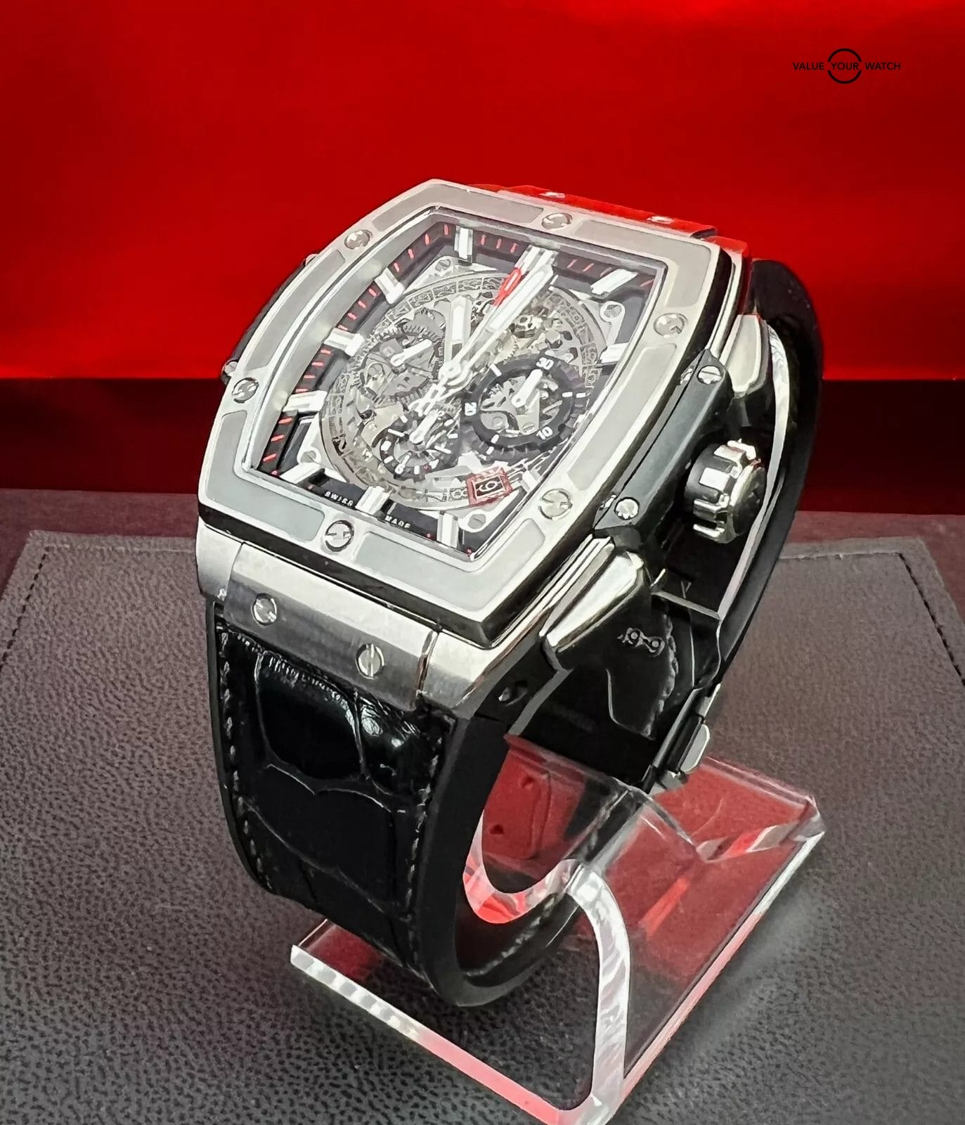 Hublot Spirit Of Big Bang Skeleton Dial Titanium 601.NX.0173.LR $24K MSRP - Image 13