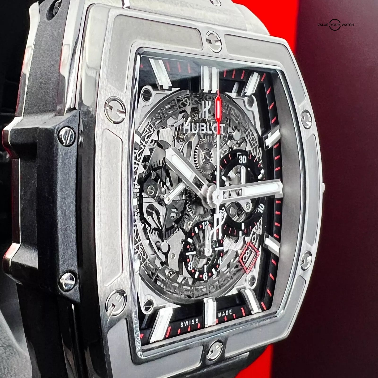 Hublot Spirit Of Big Bang Skeleton Dial Titanium 601.NX.0173.LR $24K MSRP - Image 14