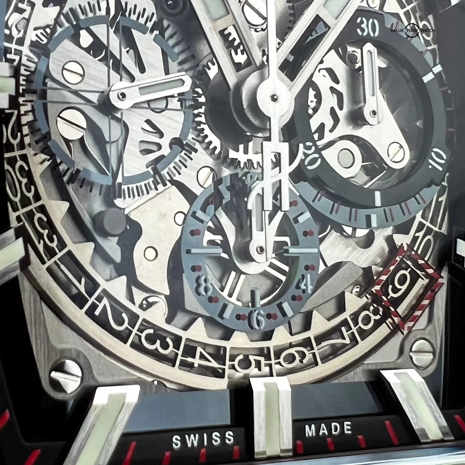Hublot Spirit Of Big Bang Skeleton Dial Titanium 601.NX.0173.LR $24K MSRP - Image 15